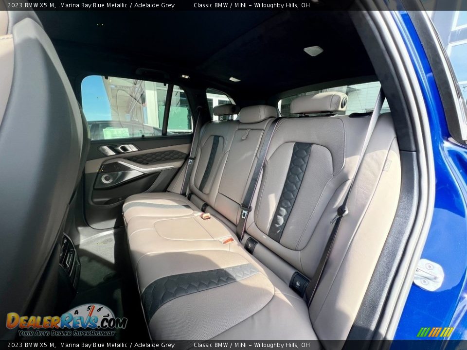 Rear Seat of 2023 BMW X5 M  Photo #7