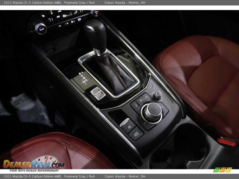 2021 Mazda CX-5 Carbon Edition AWD Polymetal Gray / Red Photo #14
