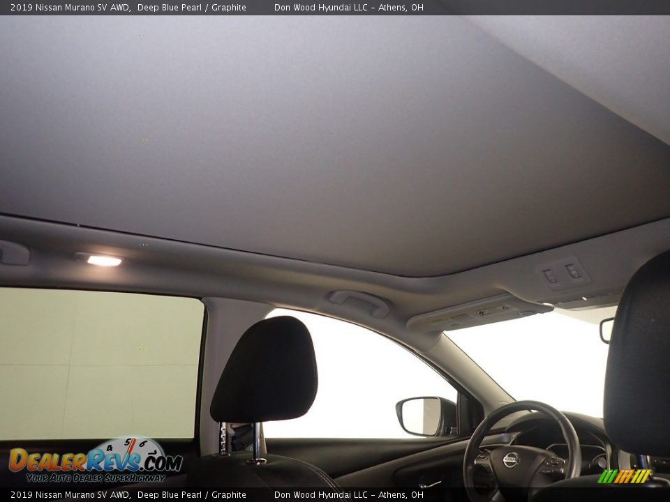 2019 Nissan Murano SV AWD Deep Blue Pearl / Graphite Photo #2