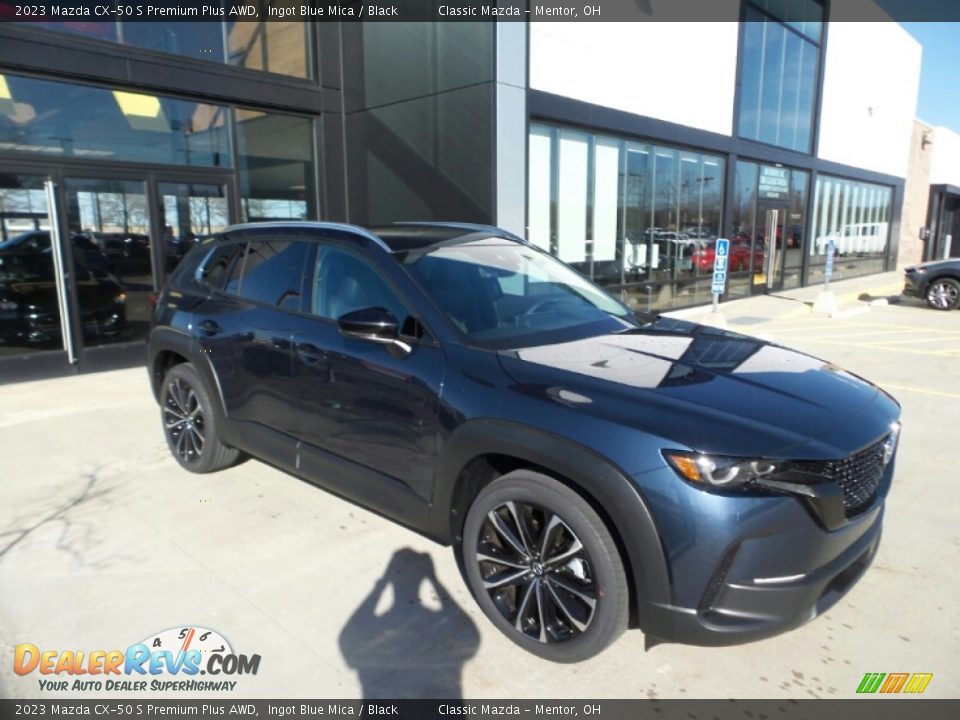 2023 Mazda CX-50 S Premium Plus AWD Ingot Blue Mica / Black Photo #1