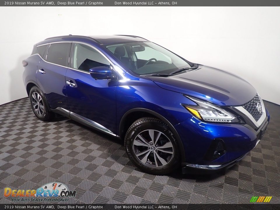 2019 Nissan Murano SV AWD Deep Blue Pearl / Graphite Photo #4