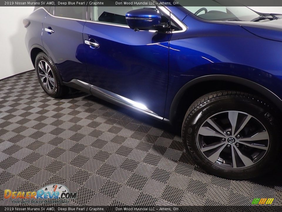 2019 Nissan Murano SV AWD Deep Blue Pearl / Graphite Photo #5