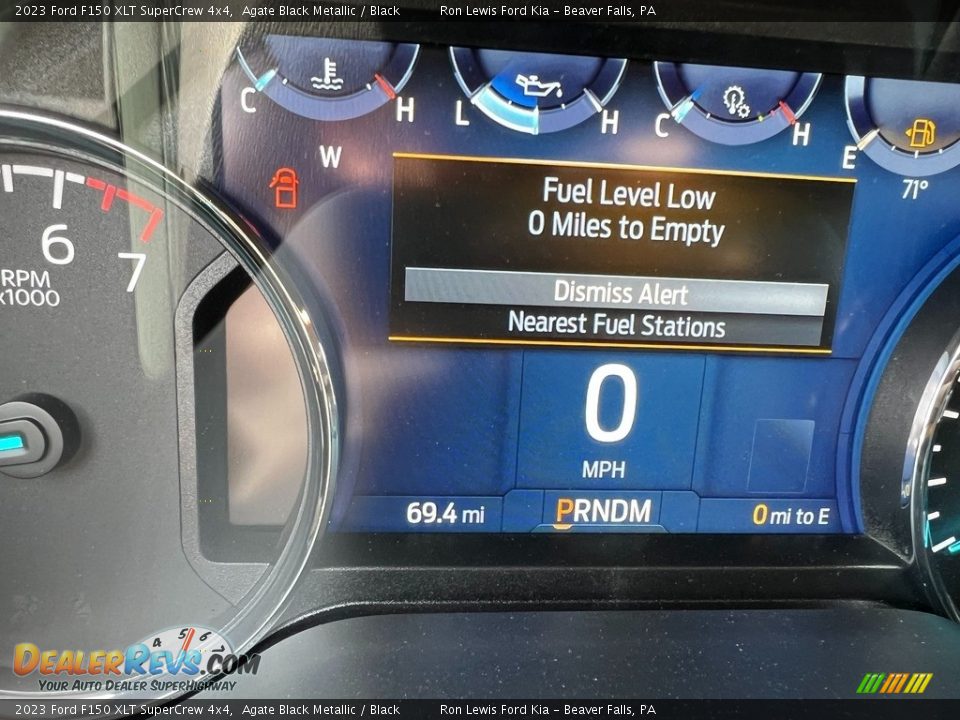 2023 Ford F150 XLT SuperCrew 4x4 Agate Black Metallic / Black Photo #18