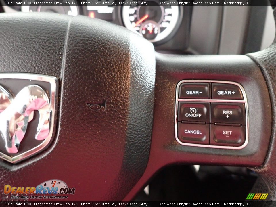 2015 Ram 1500 Tradesman Crew Cab 4x4 Steering Wheel Photo #16