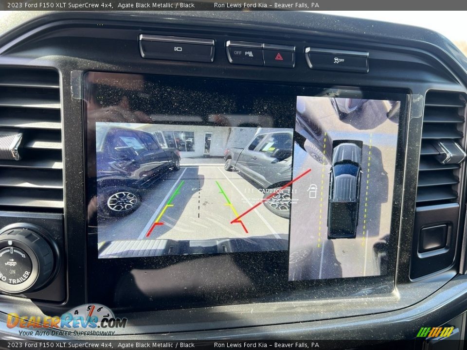 2023 Ford F150 XLT SuperCrew 4x4 Agate Black Metallic / Black Photo #19