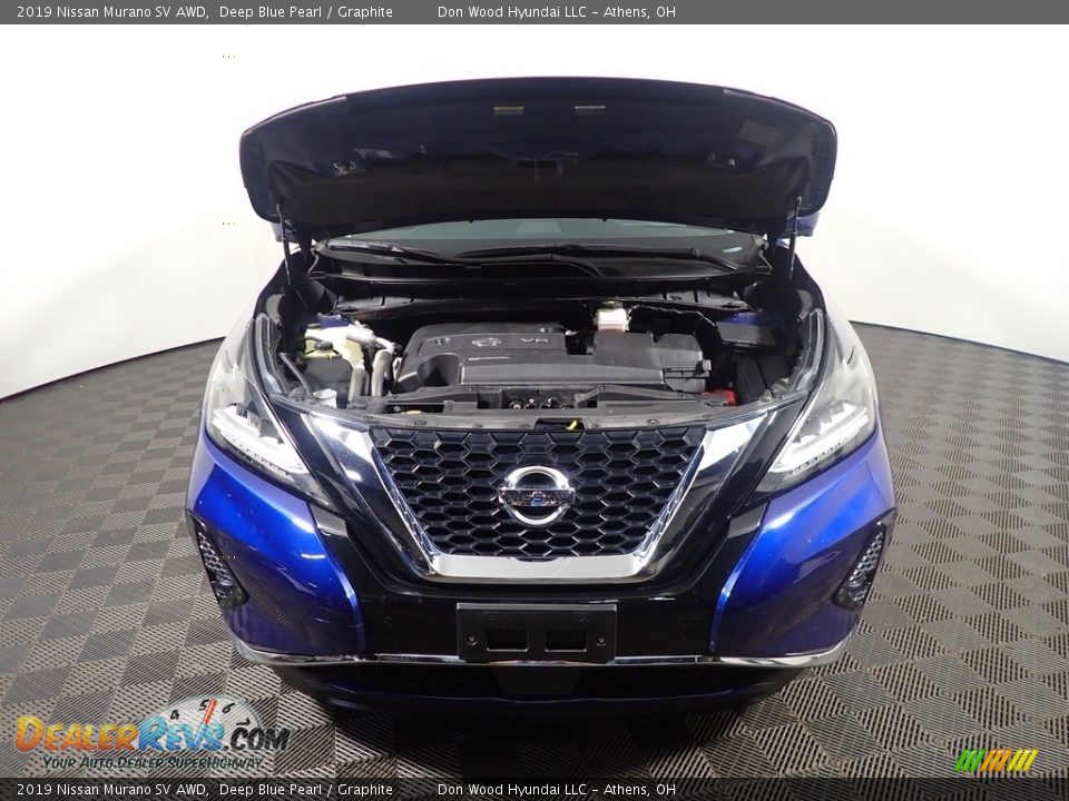 2019 Nissan Murano SV AWD Deep Blue Pearl / Graphite Photo #7