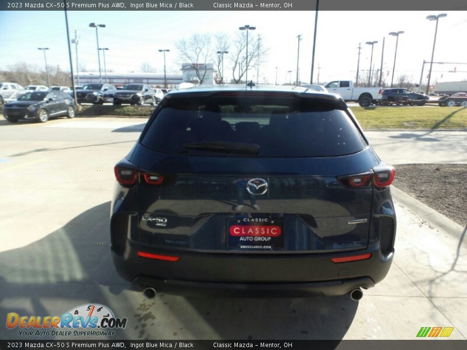 2023 Mazda CX-50 S Premium Plus AWD Ingot Blue Mica / Black Photo #5