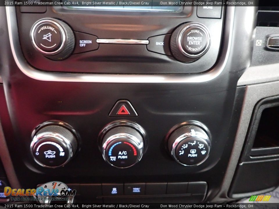 Controls of 2015 Ram 1500 Tradesman Crew Cab 4x4 Photo #18