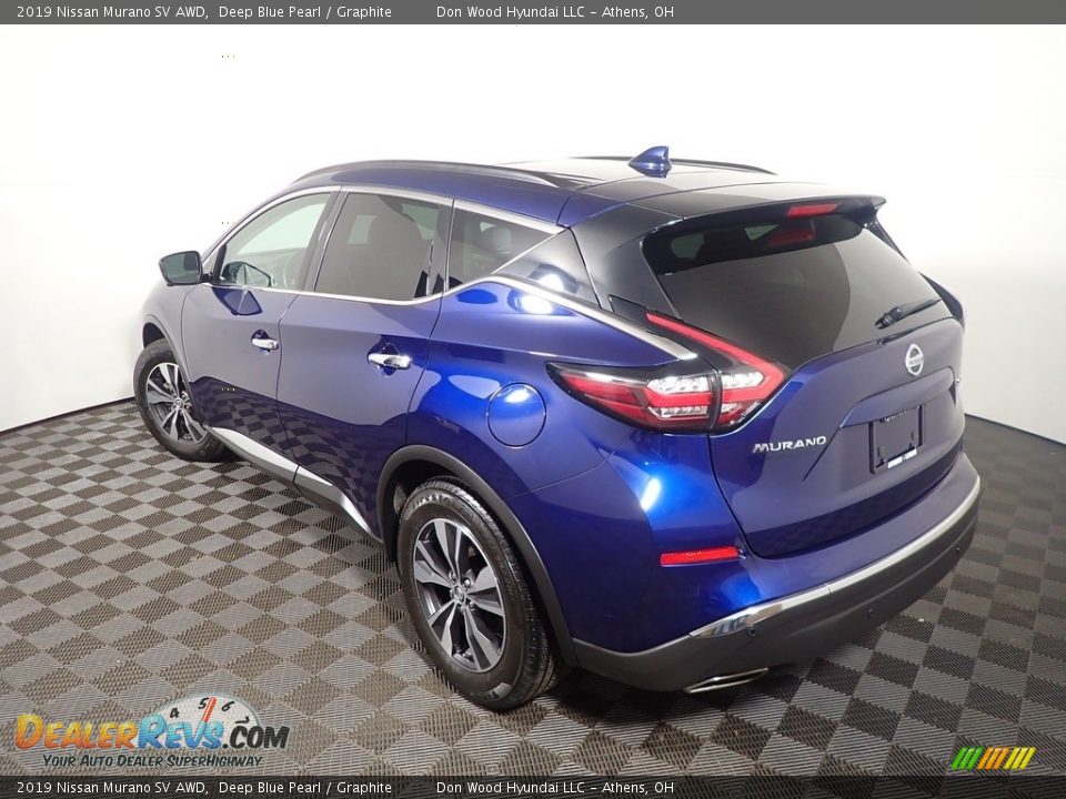 2019 Nissan Murano SV AWD Deep Blue Pearl / Graphite Photo #12