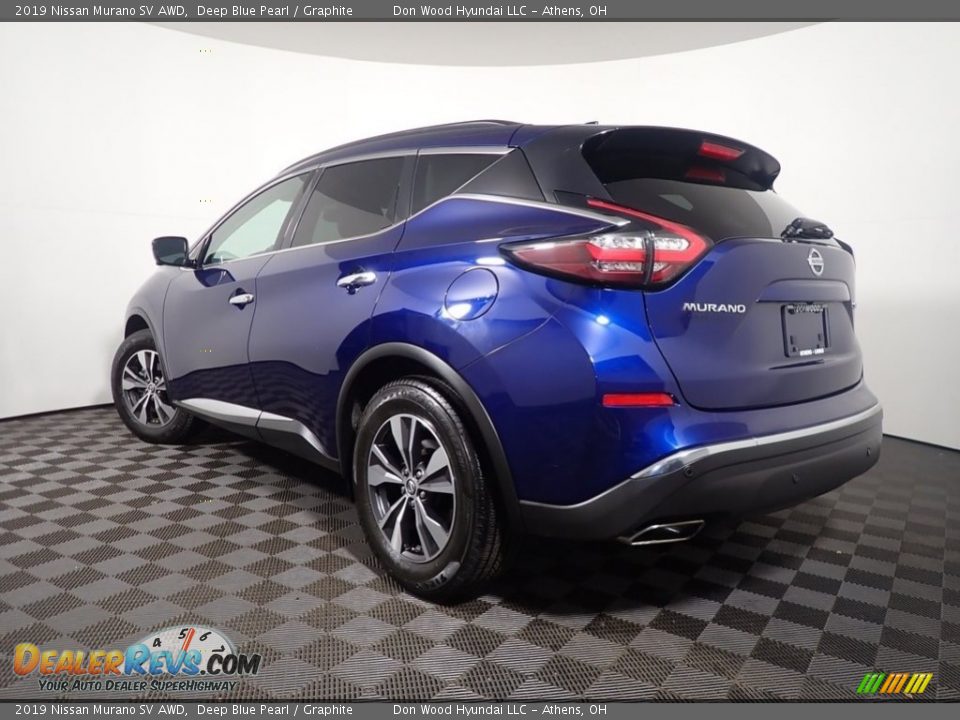 2019 Nissan Murano SV AWD Deep Blue Pearl / Graphite Photo #13