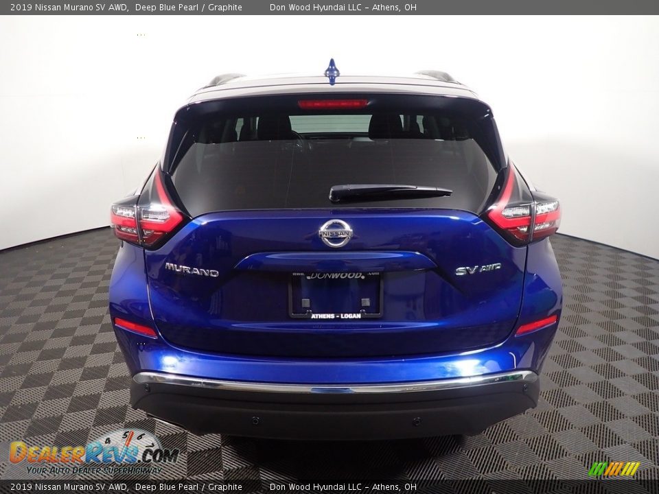 2019 Nissan Murano SV AWD Deep Blue Pearl / Graphite Photo #14