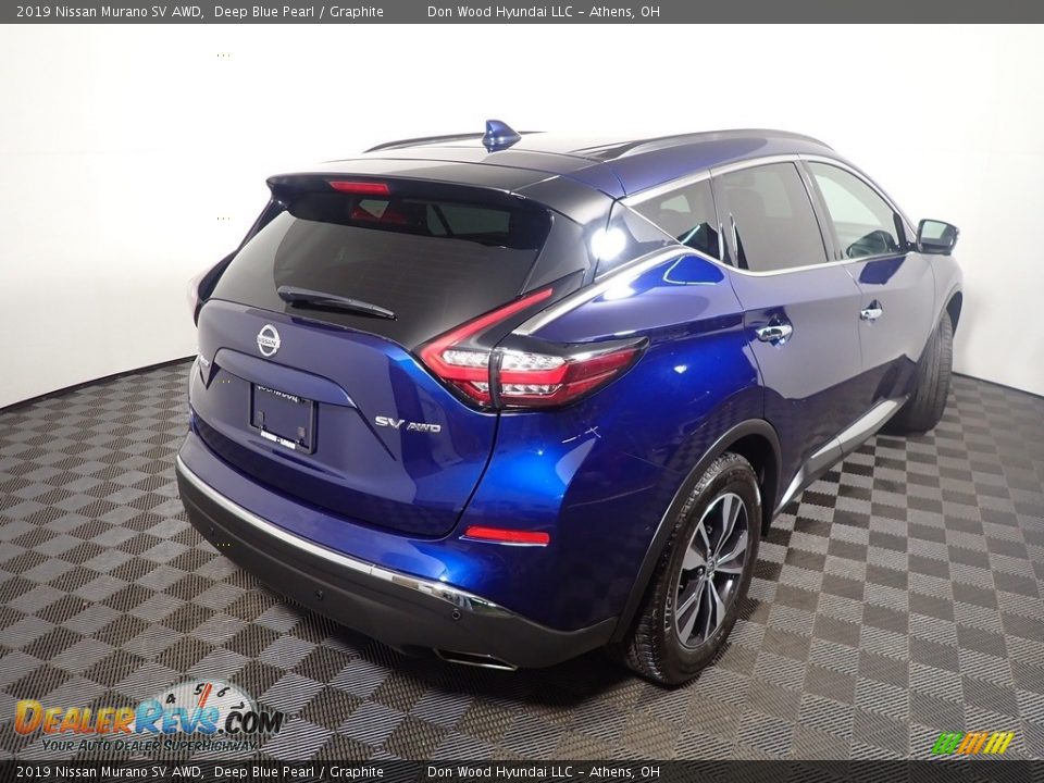 2019 Nissan Murano SV AWD Deep Blue Pearl / Graphite Photo #18