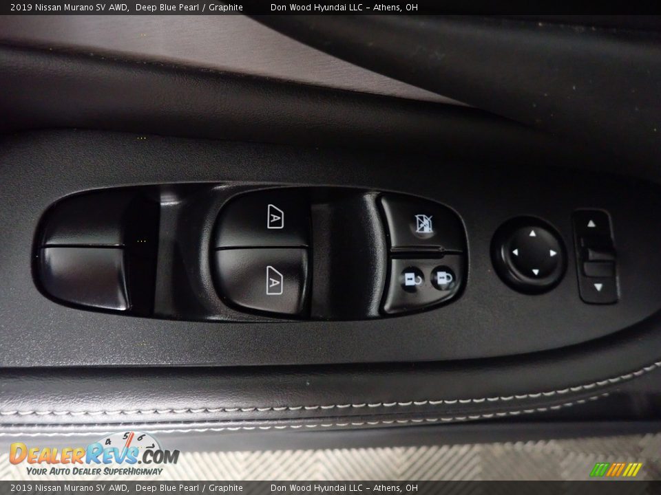 2019 Nissan Murano SV AWD Deep Blue Pearl / Graphite Photo #20