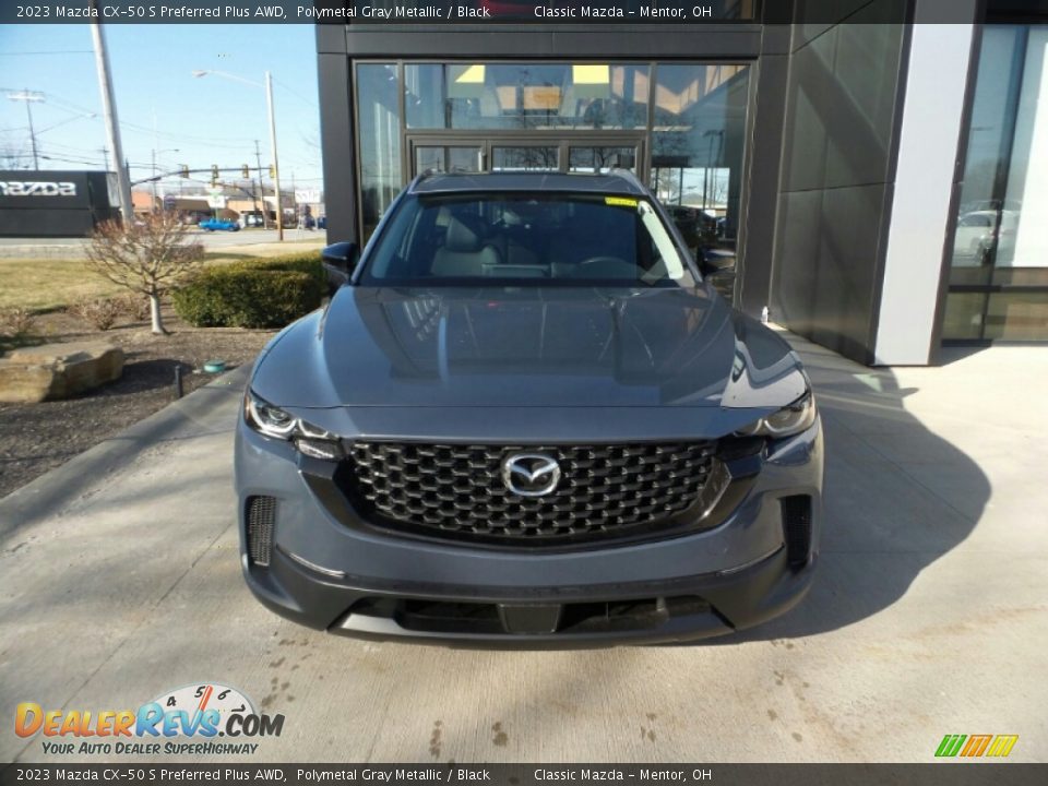 2023 Mazda CX-50 S Preferred Plus AWD Polymetal Gray Metallic / Black Photo #2
