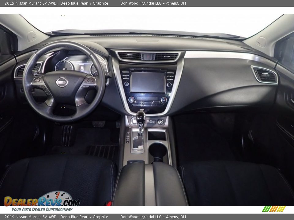 2019 Nissan Murano SV AWD Deep Blue Pearl / Graphite Photo #23