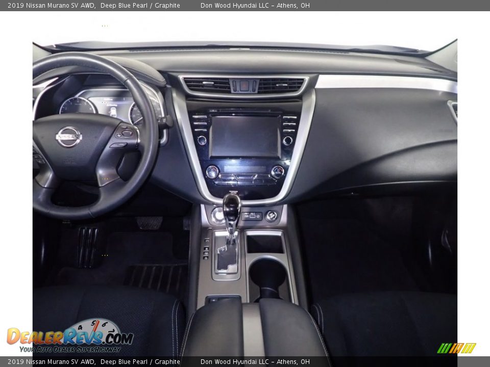 2019 Nissan Murano SV AWD Deep Blue Pearl / Graphite Photo #24