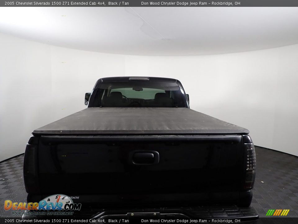 2005 Chevrolet Silverado 1500 Z71 Extended Cab 4x4 Black / Tan Photo #6