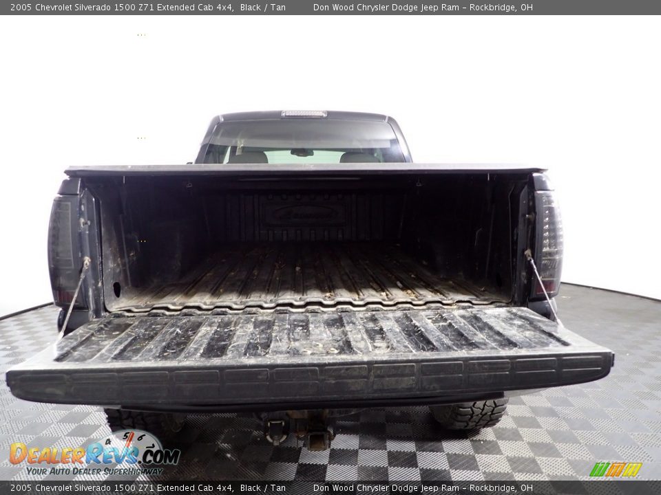 2005 Chevrolet Silverado 1500 Z71 Extended Cab 4x4 Black / Tan Photo #7