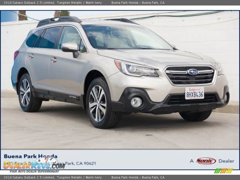 2019 Subaru Outback 2.5i Limited Tungsten Metallic / Warm Ivory Photo #1