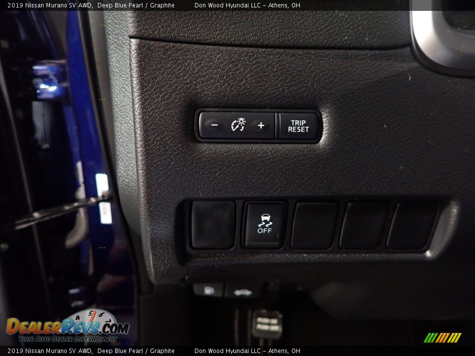 2019 Nissan Murano SV AWD Deep Blue Pearl / Graphite Photo #30