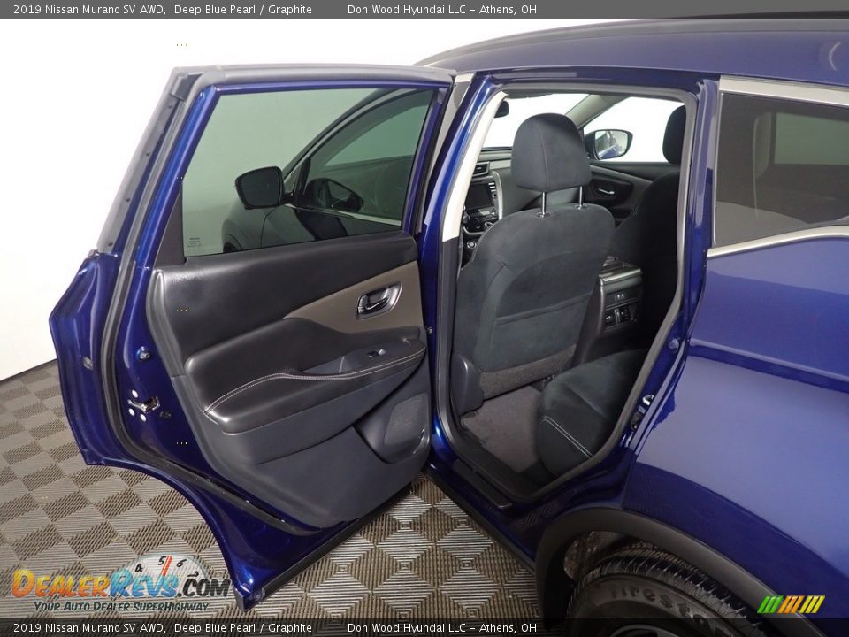 2019 Nissan Murano SV AWD Deep Blue Pearl / Graphite Photo #33