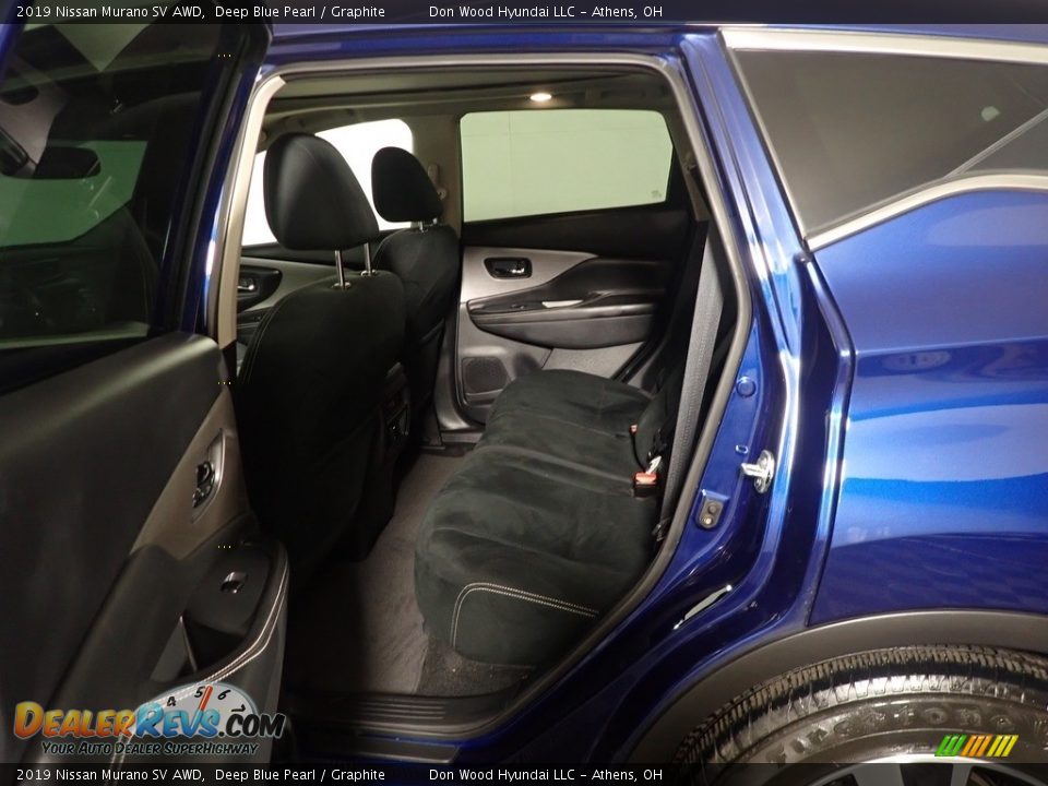 2019 Nissan Murano SV AWD Deep Blue Pearl / Graphite Photo #34