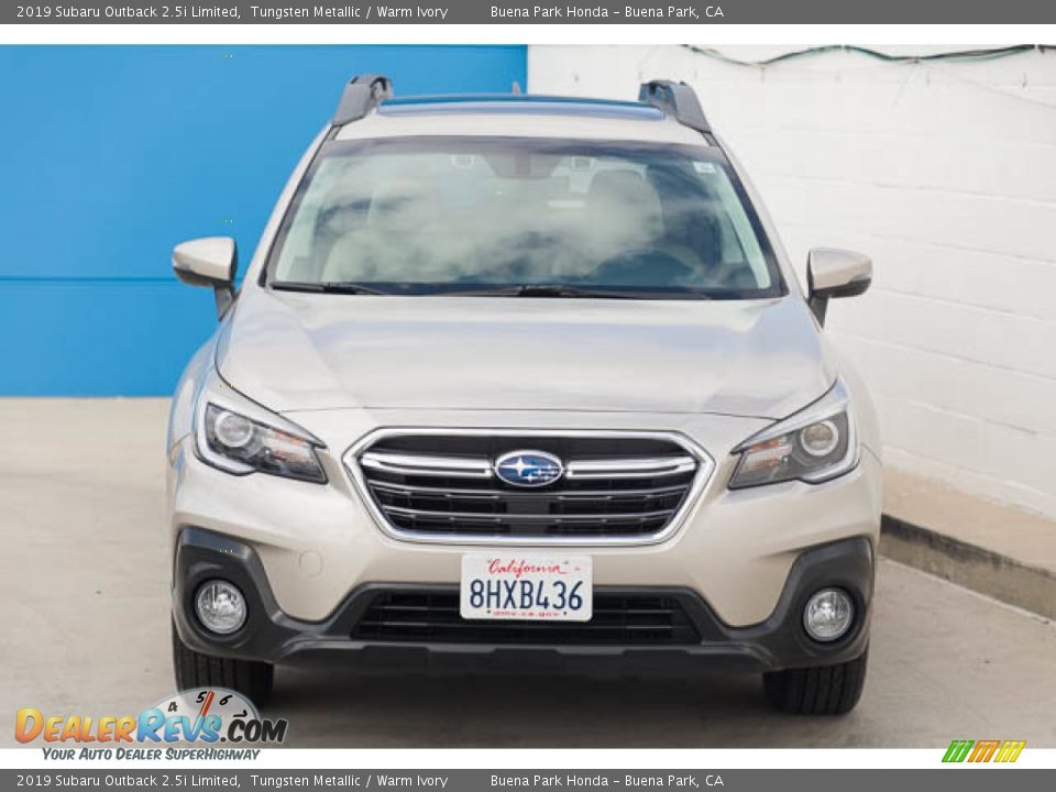 2019 Subaru Outback 2.5i Limited Tungsten Metallic / Warm Ivory Photo #7