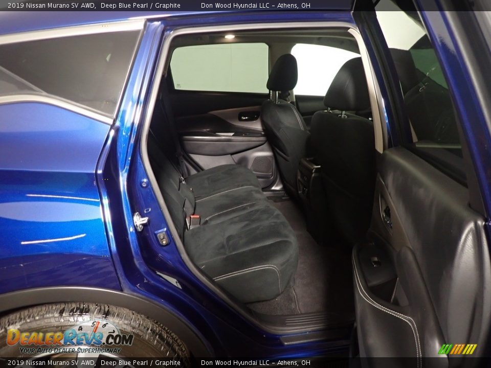 2019 Nissan Murano SV AWD Deep Blue Pearl / Graphite Photo #36
