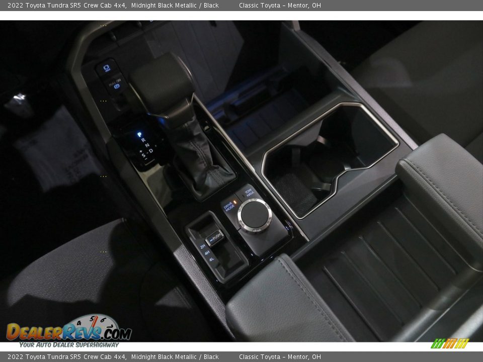2022 Toyota Tundra SR5 Crew Cab 4x4 Midnight Black Metallic / Black Photo #13