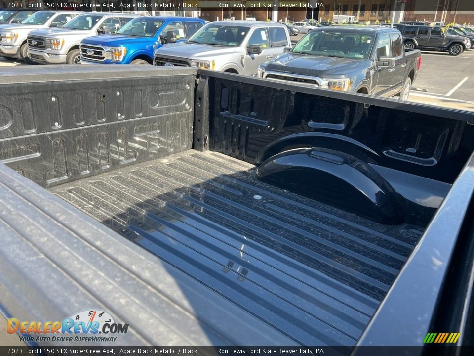 2023 Ford F150 STX SuperCrew 4x4 Agate Black Metallic / Black Photo #10