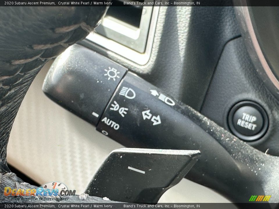 2020 Subaru Ascent Premium Crystal White Pearl / Warm Ivory Photo #13