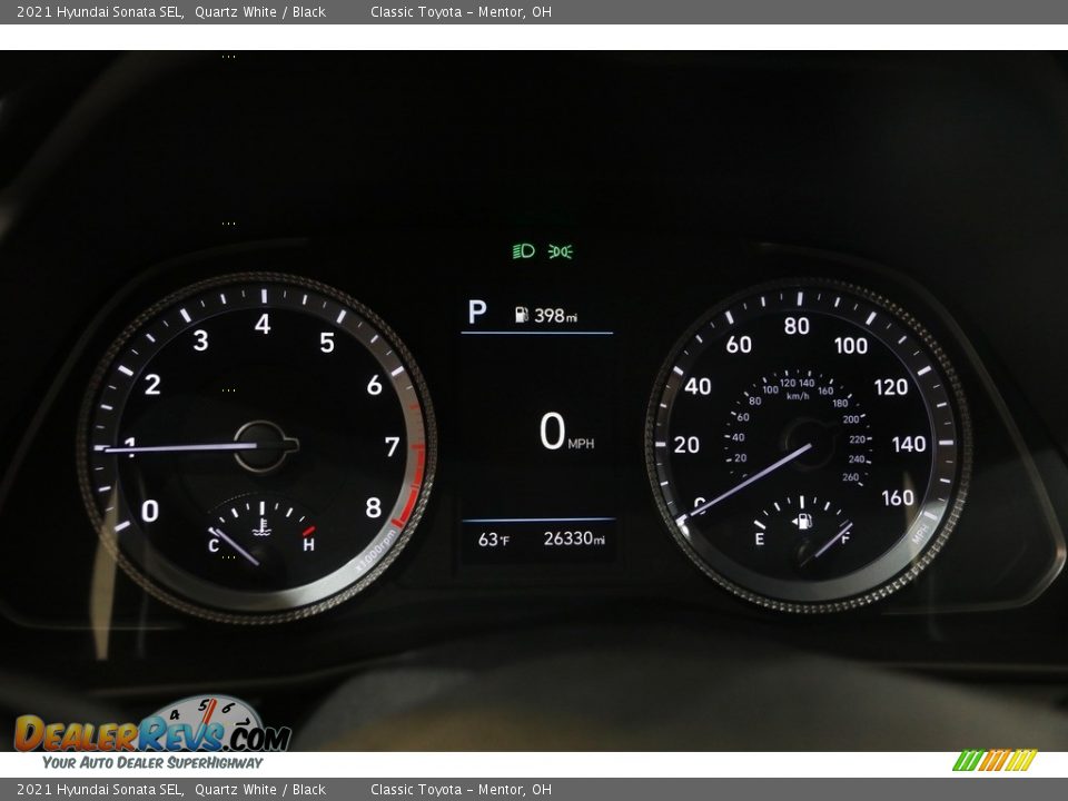 2021 Hyundai Sonata SEL Quartz White / Black Photo #8