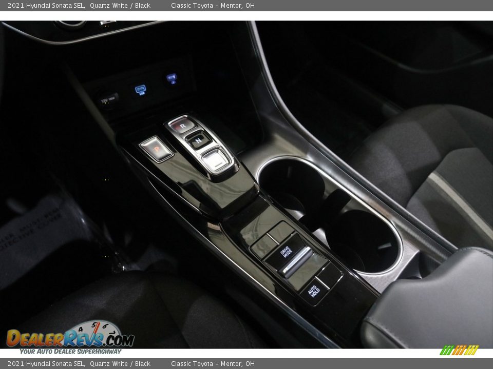 2021 Hyundai Sonata SEL Quartz White / Black Photo #13