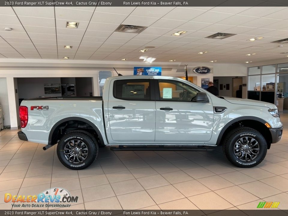 Cactus Gray 2023 Ford Ranger XLT SuperCrew 4x4 Photo #4
