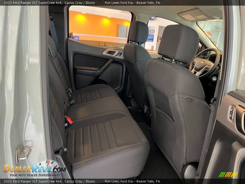 Rear Seat of 2023 Ford Ranger XLT SuperCrew 4x4 Photo #10