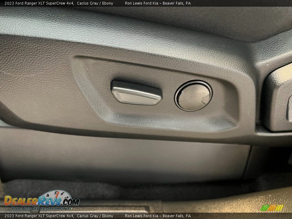 2023 Ford Ranger XLT SuperCrew 4x4 Cactus Gray / Ebony Photo #15