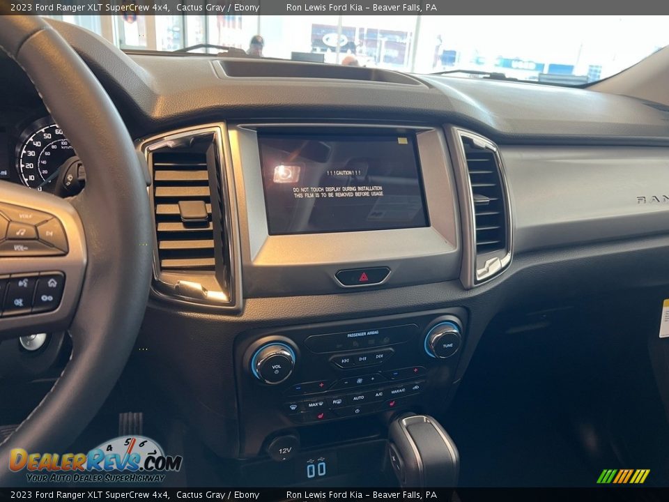 Dashboard of 2023 Ford Ranger XLT SuperCrew 4x4 Photo #16