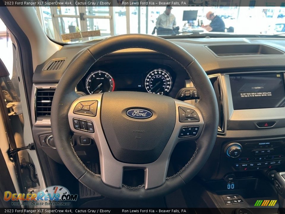 2023 Ford Ranger XLT SuperCrew 4x4 Steering Wheel Photo #18