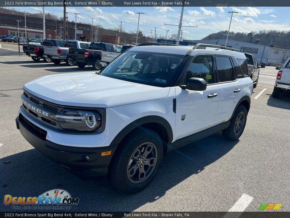 2023 Ford Bronco Sport Big Bend 4x4 Oxford White / Ebony Photo #4