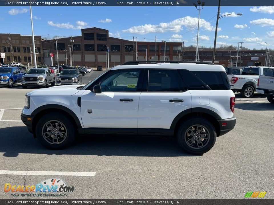 2023 Ford Bronco Sport Big Bend 4x4 Oxford White / Ebony Photo #5