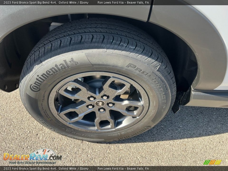 2023 Ford Bronco Sport Big Bend 4x4 Oxford White / Ebony Photo #9