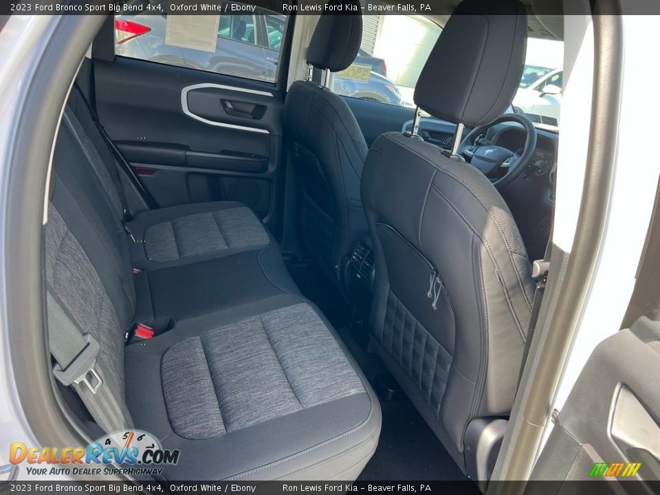 2023 Ford Bronco Sport Big Bend 4x4 Oxford White / Ebony Photo #10