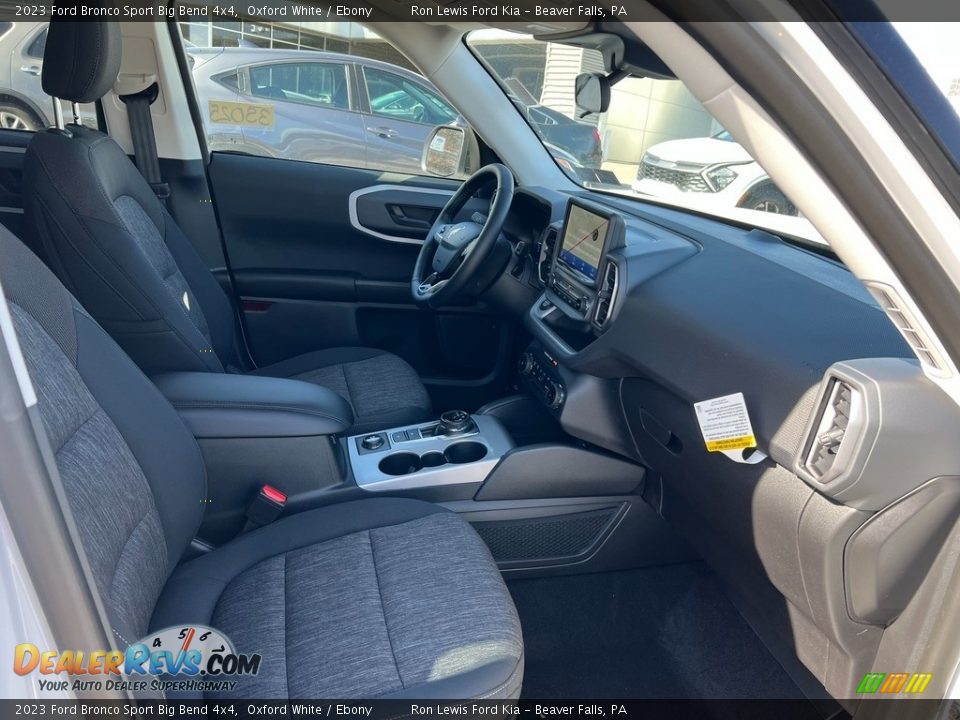 2023 Ford Bronco Sport Big Bend 4x4 Oxford White / Ebony Photo #11