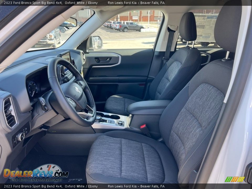 2023 Ford Bronco Sport Big Bend 4x4 Oxford White / Ebony Photo #13