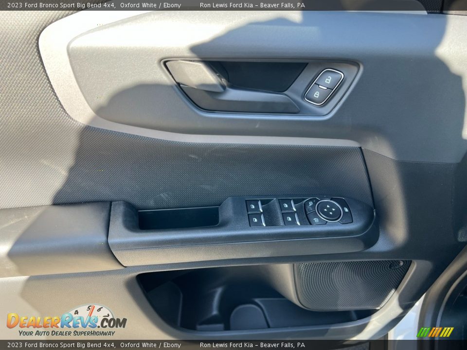 2023 Ford Bronco Sport Big Bend 4x4 Oxford White / Ebony Photo #14