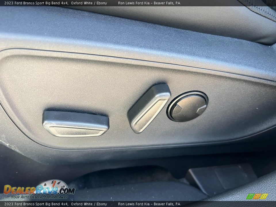2023 Ford Bronco Sport Big Bend 4x4 Oxford White / Ebony Photo #15