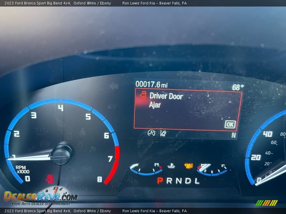 2023 Ford Bronco Sport Big Bend 4x4 Oxford White / Ebony Photo #17