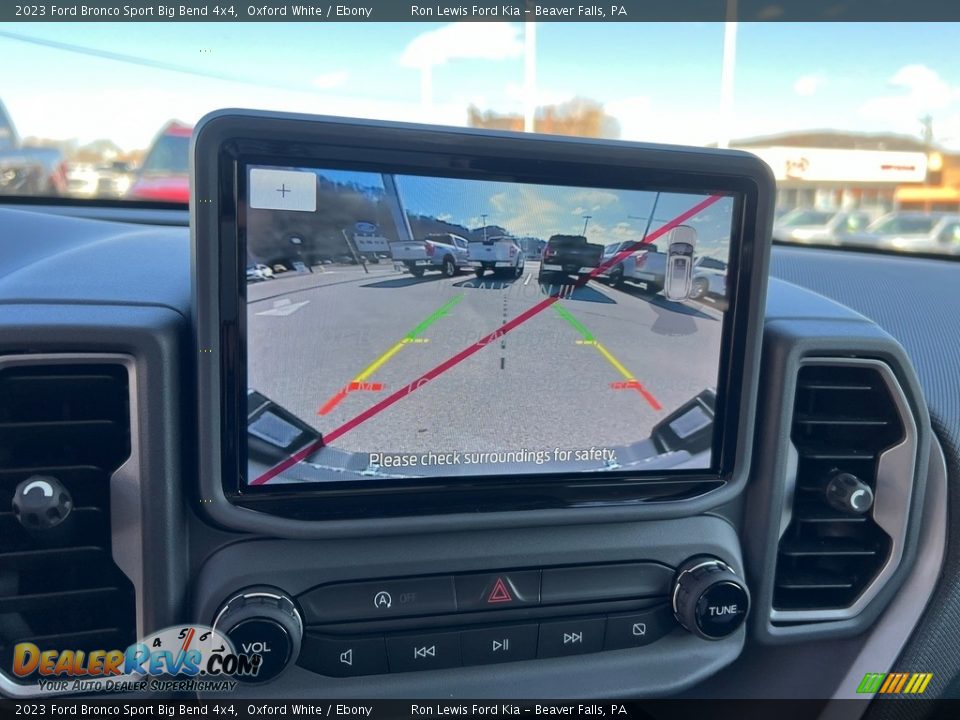 2023 Ford Bronco Sport Big Bend 4x4 Oxford White / Ebony Photo #18