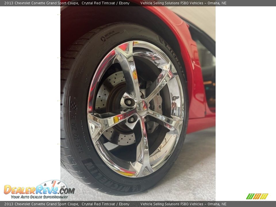 2013 Chevrolet Corvette Grand Sport Coupe Crystal Red Tintcoat / Ebony Photo #13
