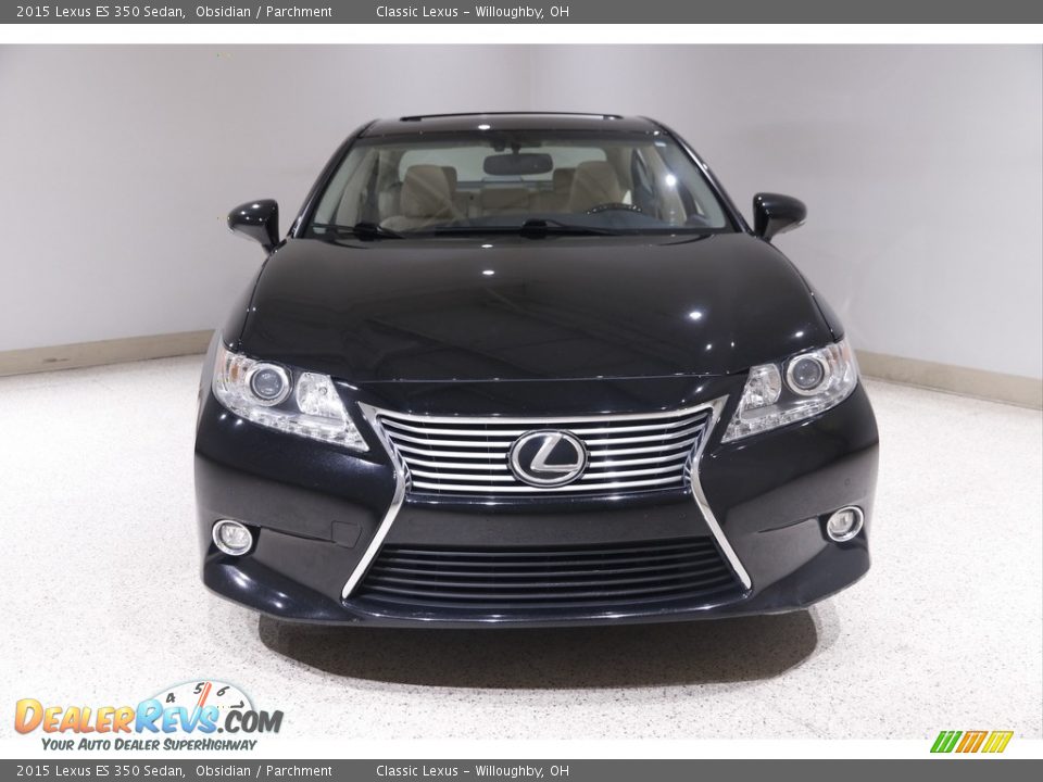 2015 Lexus ES 350 Sedan Obsidian / Parchment Photo #2